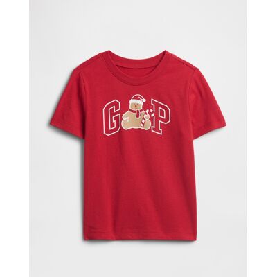 Gap Baby T-Shirt With Cashsoft Logo - Boys Červená 12-18m Gap Baby T-Shirt With Cashsoft Logo - Boys Červená 12-18m