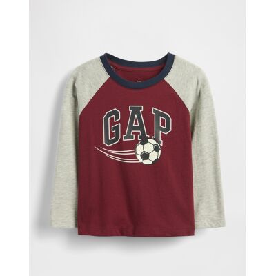 Gap Baby T-Shirt With Logo - Boys Šedá 18-24m Gap Baby T-Shirt With Logo - Boys Šedá 18-24m