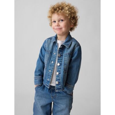 Detská Rifľová Bunda Gap Workwear Svetlomodrá 18-24m Detská Rifľová Bunda Gap Workwear Svetlomodrá 18-24m