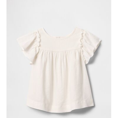 Gap Baby Linen Top - Girls Biela 4yrs Gap Baby Linen Top - Girls Biela 4yrs