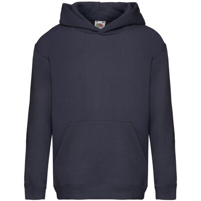 Granatoowa Bluza Dziecięca Hooded Sweat Fruit Of The Loom Šedá 5-6 Y Granatoowa Bluza Dziecięca Hooded Sweat Fruit Of The Loom Šedá 5-6 Y