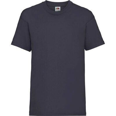 Navy Blue Fruit Of The Loom Baby T-Shirt Šedá 9-10 Y Navy Blue Fruit Of The Loom Baby T-Shirt Šedá 9-10 Y