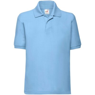 Fruit of the Loom Children'S T-Shirt 65/35 Polo 634170 65/35 170g/180g Svetlomodrá 5-6 Y Fruit of the Loom Children'S T-Shirt 65/35 Polo 634170 65/35 170g/180g Svetlomodrá 5-6 Y