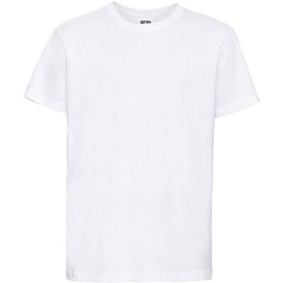 White Children'S T-Shirt Slim Fit Russell Biela 158-164 White Children'S T-Shirt Slim Fit Russell Biela 158-164