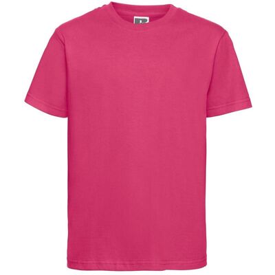 Pink Slim Fit Russell T-Shirt Fuchsiová 9-10 Y Pink Slim Fit Russell T-Shirt Fuchsiová 9-10 Y