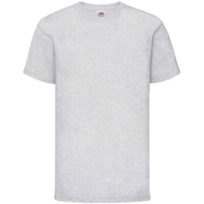 Fruit Of The Loom Grey Cotton T-Shirt Šedá 146-152 Fruit Of The Loom Grey Cotton T-Shirt Šedá 146-152
