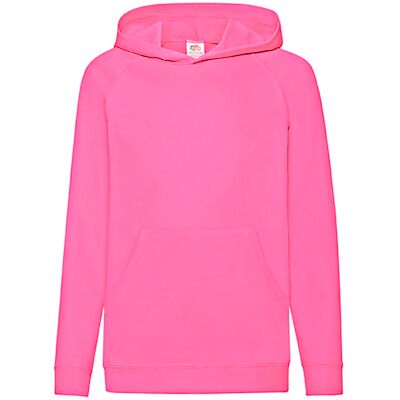 Pink Children'S Hoodie Fruit Of The Loom Ružová 5-6 Y Pink Children'S Hoodie Fruit Of The Loom Ružová 5-6 Y