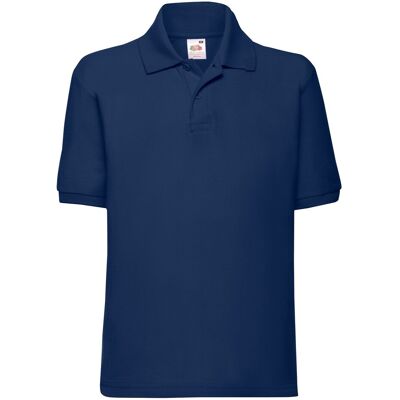 Fruit of the Loom Children'S T-Shirt 65/35 Polo 634170 65/35 170g/180g Modrá 5-6 Y Fruit of the Loom Children'S T-Shirt 65/35 Polo 634170 65/35 170g/180g Modrá 5-6 Y