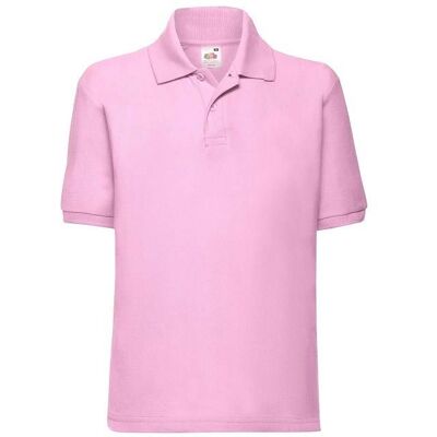 Fruit of the Loom Children'S T-Shirt 65/35 Polo 634170 65/35 170g/180g Ružová 9-10 Y Fruit of the Loom Children'S T-Shirt 65/35 Polo 634170 65/35 170g/180g Ružová 9-10 Y