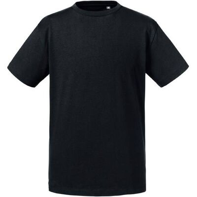 Pure Organic Russell T-Shirt Čierna 146-152 Pure Organic Russell T-Shirt Čierna 146-152