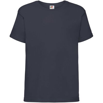 Fruit of the Loom Children'S T-Shirt Sofspun 610150 100% Cotton 160g/165g Šedá 146-152 Fruit of the Loom Children'S T-Shirt Sofspun 610150 100% Cotton 160g/165g Šedá 146-152