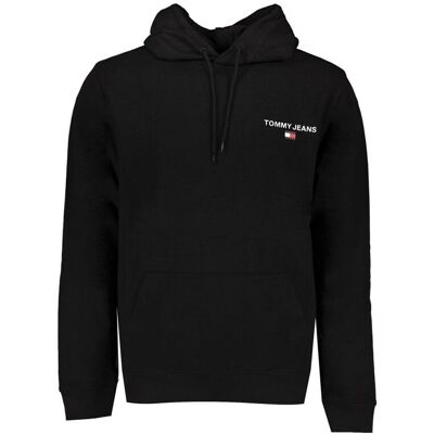 Tommy Hilfiger Tommy Jeans Hooded Collar Black Men'S Sweatshirt Dm0dm17781bds Čierna Xxl Tommy Hilfiger Tommy Jeans Hooded Collar Black Men'S Sweatshirt Dm0dm17781bds Čierna Xxl