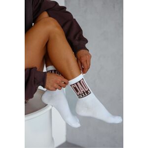 Milena Ženské Ponožky Ciao Bella Biele Biela 37-41 Milena Ženské Ponožky Ciao Bella Biele Biela 37-41