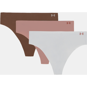 Under Armour Ua Pure Stretch Ns Thong Women'S Thong - 3pk - Women'S Biela L Under Armour Ua Pure Stretch Ns Thong Women'S Thong - 3pk - Women'S Biela L