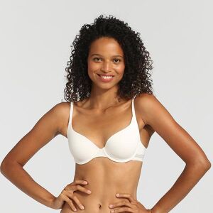Dim Invisifree Padded Bra - Dámska Hladká Vystužená Podprsenka - Smotanová Šedá 70 B Dim Invisifree Padded Bra - Dámska Hladká Vystužená Podprsenka - Smotanová Šedá 70 B