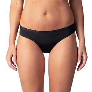 Bellinda Daily Micro Slip - Dámske Nohavičky S Čipkou - Čierna Čierna L Bellinda Daily Micro Slip - Dámske Nohavičky S Čipkou - Čierna Čierna L