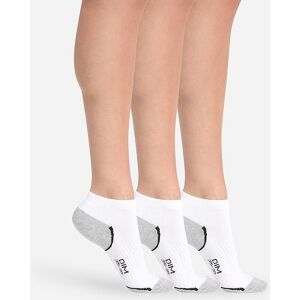 Dim Sport In-Shoe 3x - Dámske Športové Ponožky 3 Páry - Biela Ružová 39-42 Dim Sport In-Shoe 3x - Dámske Športové Ponožky 3 Páry - Biela Ružová 39-42