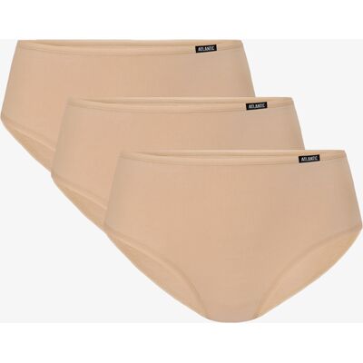 Atlantic 3-Pack Figi Womenskie Classic Krémová M Atlantic 3-Pack Figi Womenskie Classic Krémová M
