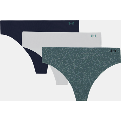Under Armour Ua Pure Stretch Ns Thong Women'S Thong - 3pk - Women'S Modrá Xs Under Armour Ua Pure Stretch Ns Thong Women'S Thong - 3pk - Women'S Modrá Xs