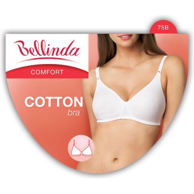 Dámska Podprsenka Bellinda Cotton Biela 95 C Dámska Podprsenka Bellinda Cotton Biela 95 C