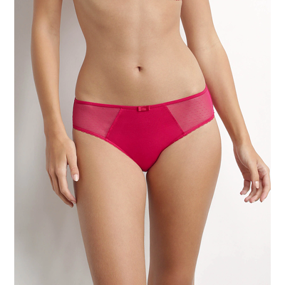 Dim Generous Cotton Bio Slip - Dámske Nohavičky Z Bio Bavlny - Červená Červená Xl Dim Generous Cotton Bio Slip - Dámske Nohavičky Z Bio Bavlny - Červená Červená Xl