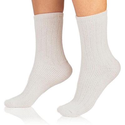 Bellinda Super Soft Socks - Dámske Ponožky - Béžová Modrá 35-38 Bellinda Super Soft Socks - Dámske Ponožky - Béžová Modrá 35-38