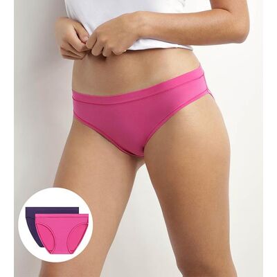 Oh My Dim’s Bikiny 2x - Dámske Nohavičky 2x - Fialová - Růžová S Oh My Dim’s Bikiny 2x - Dámske Nohavičky 2x - Fialová - Růžová S