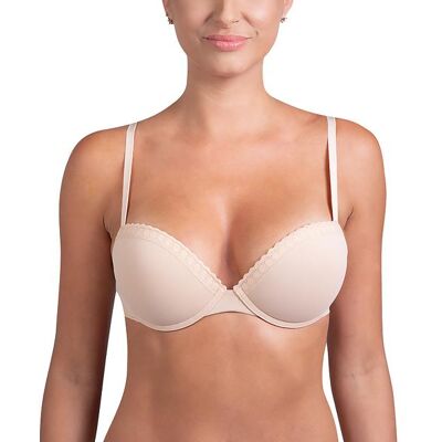 Bellinda Daily Micro Underwire Bra - Dámska Podprsenka S Kosticou - Telová Hnedá 75 B Bellinda Daily Micro Underwire Bra - Dámska Podprsenka S Kosticou - Telová Hnedá 75 B