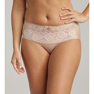 Playtex Rcs Flower Elegance Midi Brief - Dámske Čipkované Nohavičky - Telová Krémová L Playtex Rcs Flower Elegance Midi Brief - Dámske Čipkované Nohavičky - Telová Krémová L