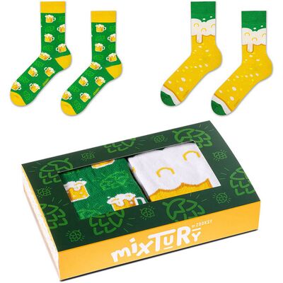 Zooksy/rainbow Socks Sada Ponožiek Zooksy Chmeľová Zmes 2 Páry 36-40 Zooksy/rainbow Socks Sada Ponožiek Zooksy Chmeľová Zmes 2 Páry 36-40