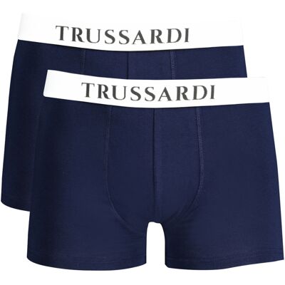 Trussardi Men'S Blue Boxer Modrá L Trussardi Men'S Blue Boxer Modrá L