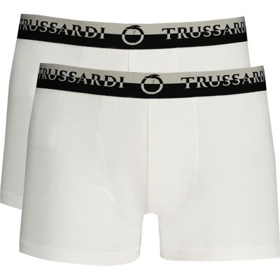 Trussardi Men'S White Boxer Biela Xl Trussardi Men'S White Boxer Biela Xl
