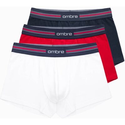 Ombre Classic Fit Men'S Boxer Shorts With Striped Elastic Band - 3 Pack Mix Om-Unbo Xxl Ombre Classic Fit Men'S Boxer Shorts With Striped Elastic Band - 3 Pack Mix Om-Unbo Xxl