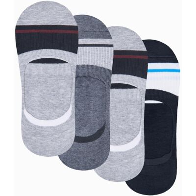 Pánske Ponožky Ombre 3-Pack Čierna 43-46 Pánske Ponožky Ombre 3-Pack Čierna 43-46