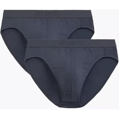 Atlantic 2-Pack Men'S Sport Briefs Šedá Xl Atlantic 2-Pack Men'S Sport Briefs Šedá Xl