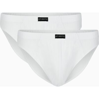 Men ́s Briefs Atlantic Sport 2pack - White Šedá S Men ́s Briefs Atlantic Sport 2pack - White Šedá S
