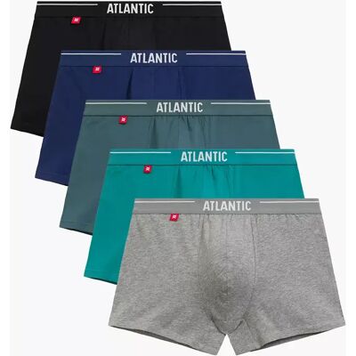 5-Pack Men'S Atlantic Boxers Čierna M 5-Pack Men'S Atlantic Boxers Čierna M