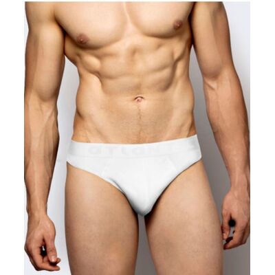 Atlantic 2-Pack Men'S Sport Briefs Biela S Atlantic 2-Pack Men'S Sport Briefs Biela S