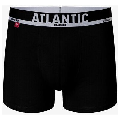 Kesi Pánske Športové Boxerky Atlantic - Čierne Čierna Xl Kesi Pánske Športové Boxerky Atlantic - Čierne Čierna Xl