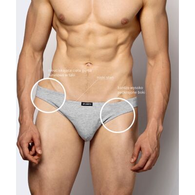 Atlantic 3-Pack Men'S Mini Briefs Čierna Xl Atlantic 3-Pack Men'S Mini Briefs Čierna Xl