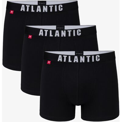 Pánske Boxerky Atlantic Čierna Xxl Pánske Boxerky Atlantic Čierna Xxl