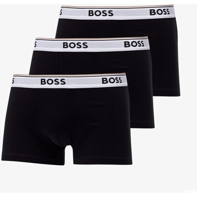 3pack Pánske Boxerky Hugo Boss Čierne Čierna S 3pack Pánske Boxerky Hugo Boss Čierne Čierna S