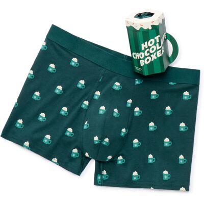 Darčekový Balíček Celio Boxer Box Hot Chocolate Biela S Darčekový Balíček Celio Boxer Box Hot Chocolate Biela S