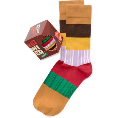Veselé Ponožky Celio Burger Kaki One Size Veselé Ponožky Celio Burger Kaki One Size