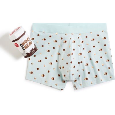 Celio Boxer Shorts In Gift Box Chocolate Nuts - Men'S Šedá S Celio Boxer Shorts In Gift Box Chocolate Nuts - Men'S Šedá S