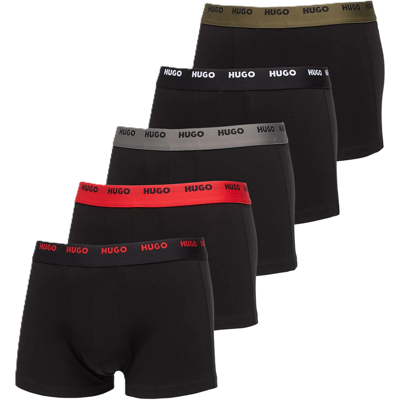Hugo Boss - Pánske Boxerky 5-Pack Čierna Xl Hugo Boss - Pánske Boxerky 5-Pack Čierna Xl