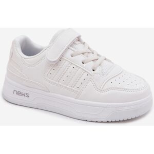 EVENTO Detské Tenisky S Velcro Zapínaním Biela 33 EVENTO Detské Tenisky S Velcro Zapínaním Biela 33