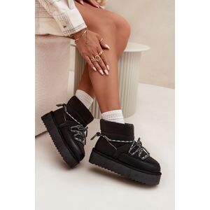 Snežná Obuv Na Platforme D.Franklin Čierna 41 Snežná Obuv Na Platforme D.Franklin Čierna 41