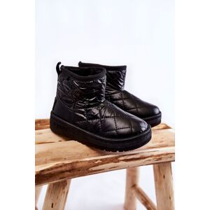 Detské Zimné Topánky Big Star Shoes Čierna 34 Detské Zimné Topánky Big Star Shoes Čierna 34