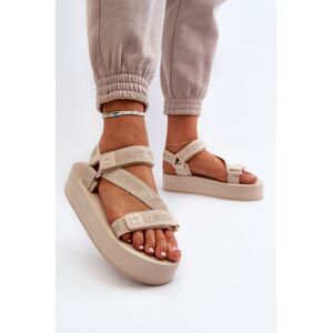 Dámske Sandále Big Star Shoes Hnedá 37 Dámske Sandále Big Star Shoes Hnedá 37